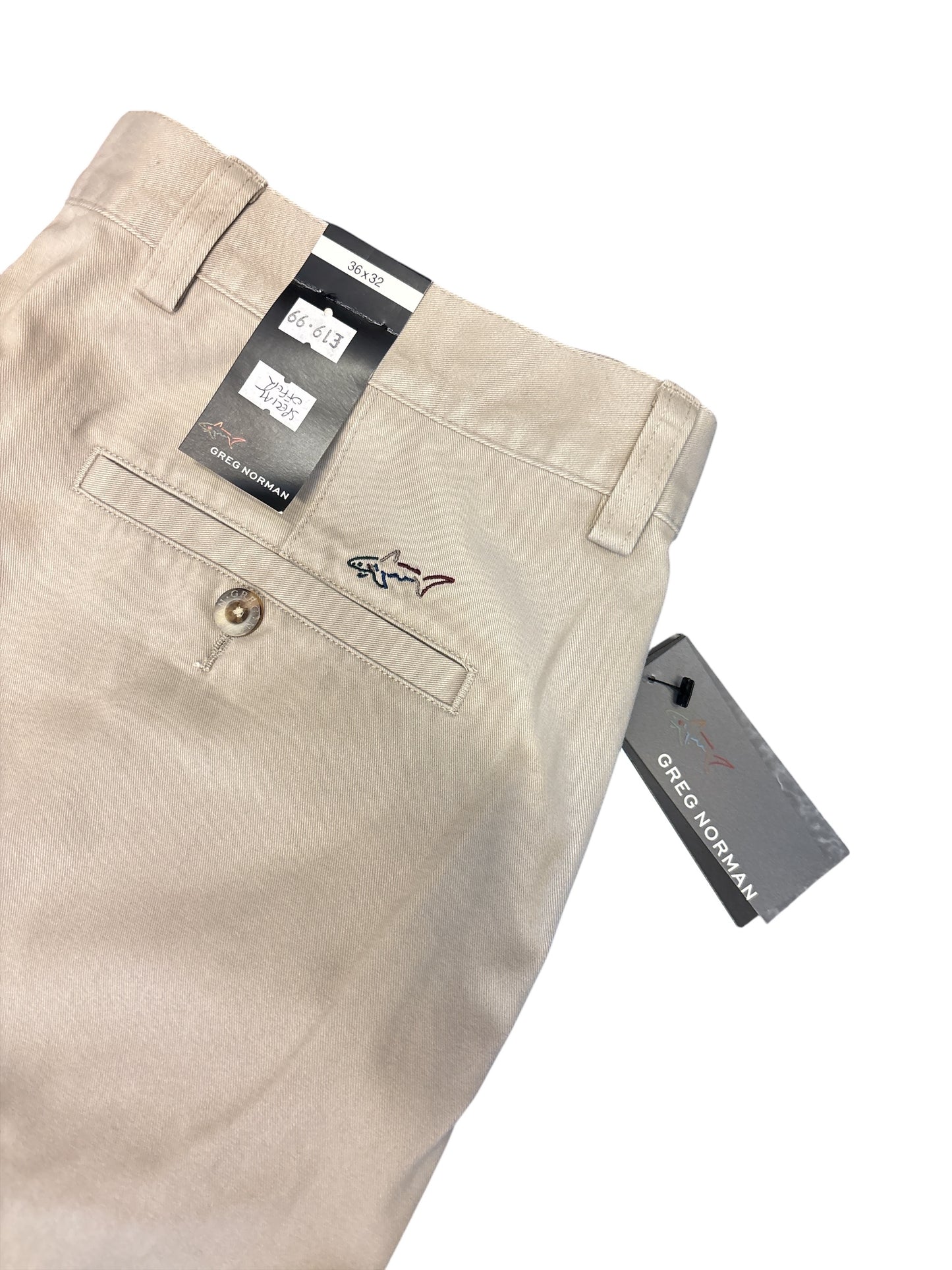 Clearance Greg Norman Golf Trousers (W36/L32) (Shop Displayed Wear)