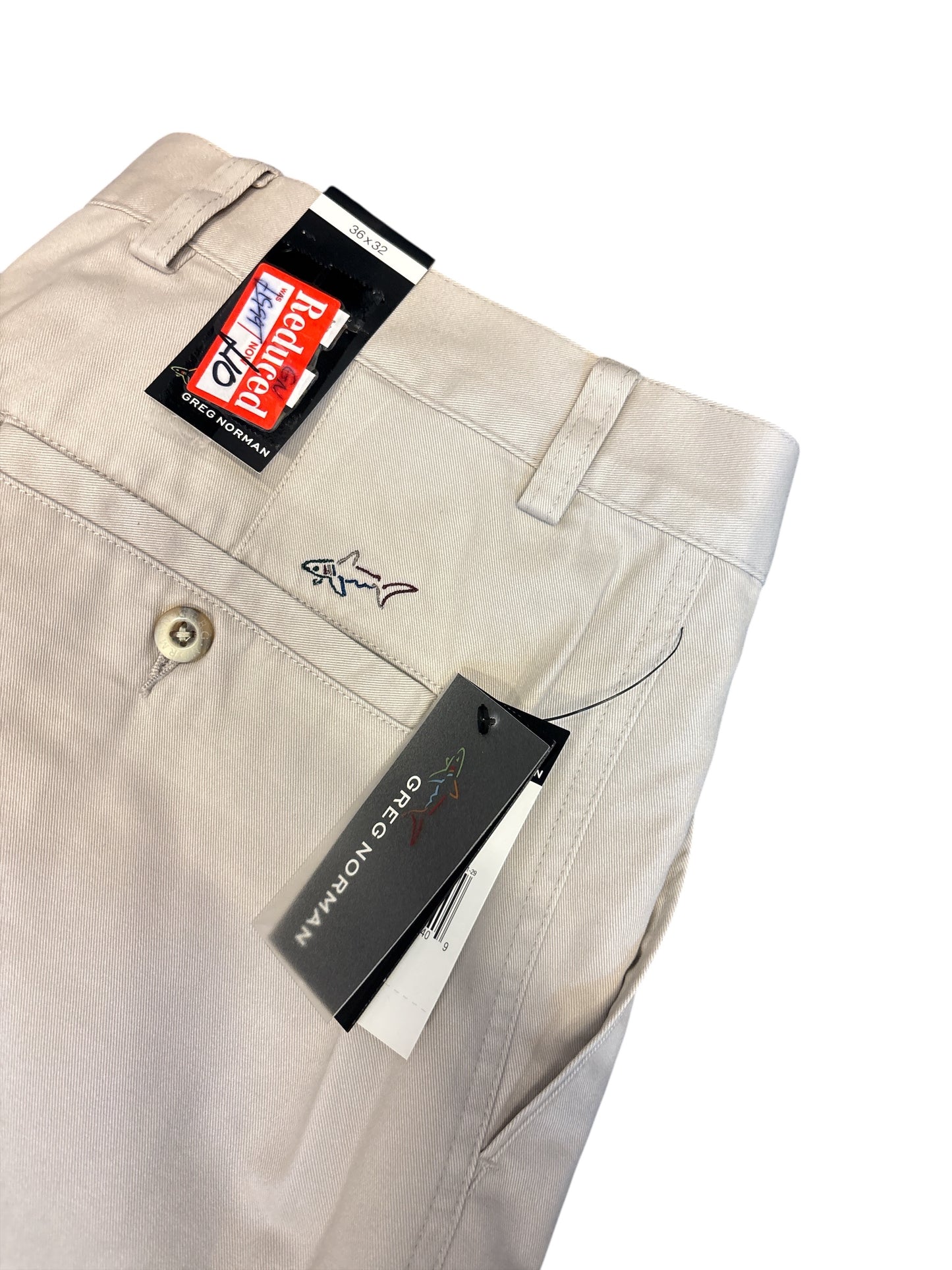 Clearance Greg Norman Golf Trousers (W36/L32) (Shop Displayed Wear)