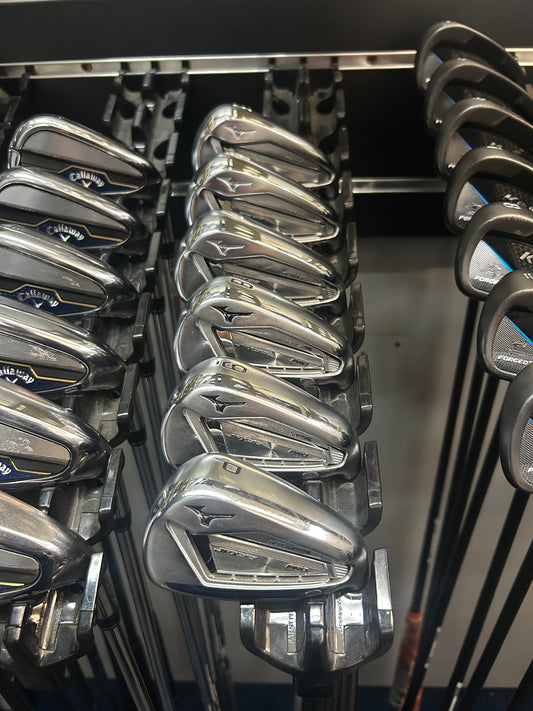MIZUNO 919 HOT METAL/PRO COMBINE SET (5- PW GRAPHITE HEAVY REGULAR FLEX)
