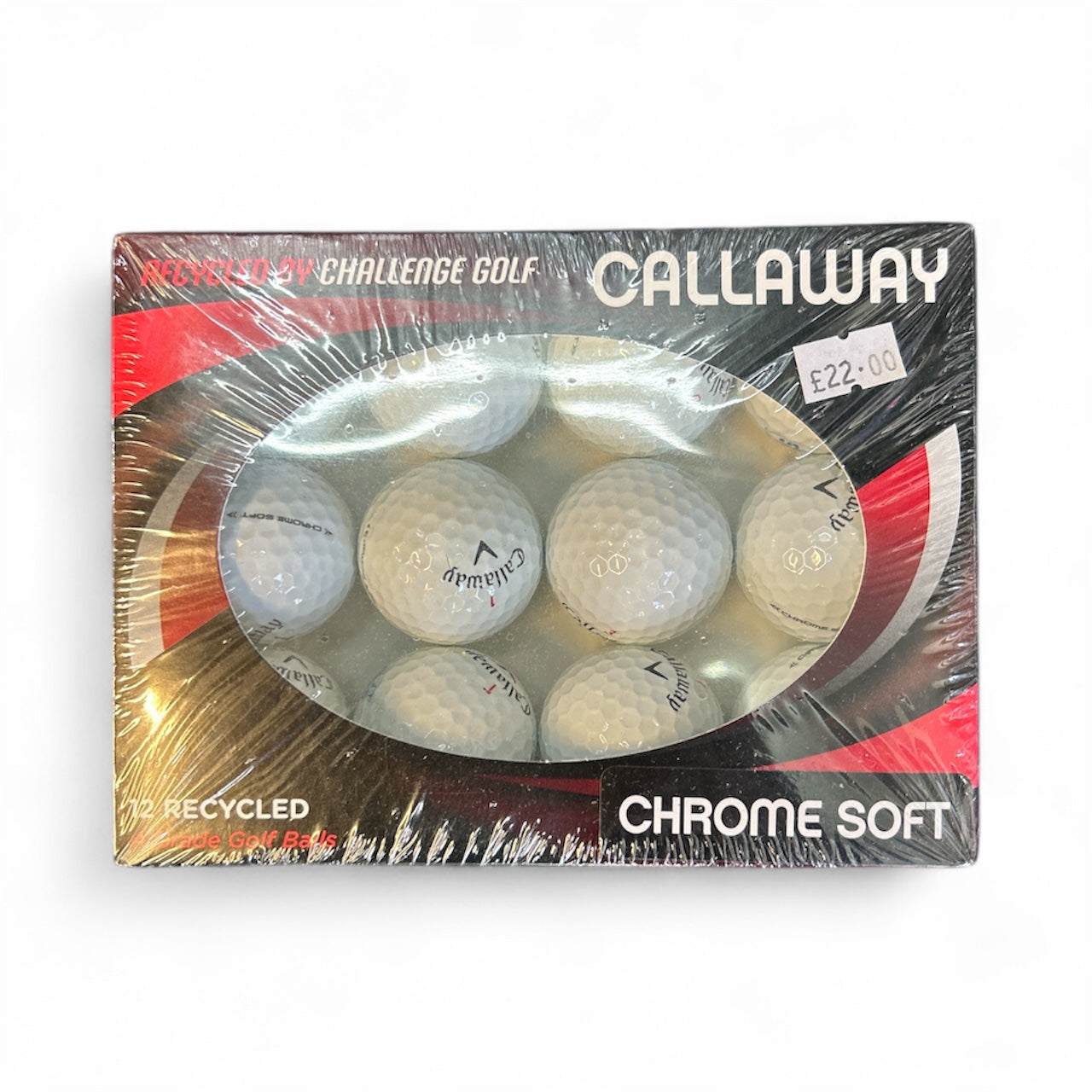 CALLAWAY Chrome Soft Pond Wash 12 Ball Pack (White)