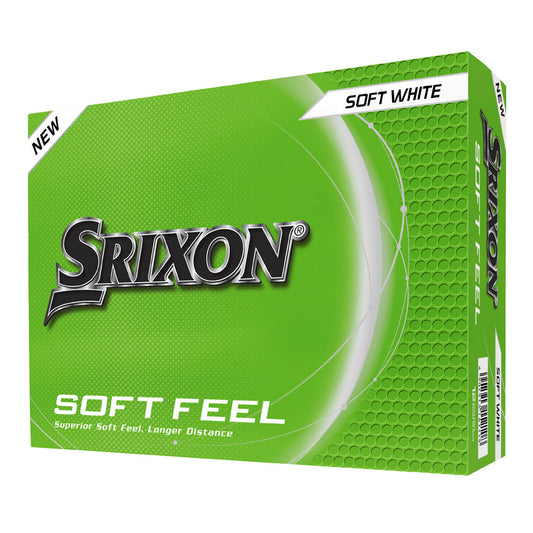 Srixon Soft Feel 12 Ball Pack (White)