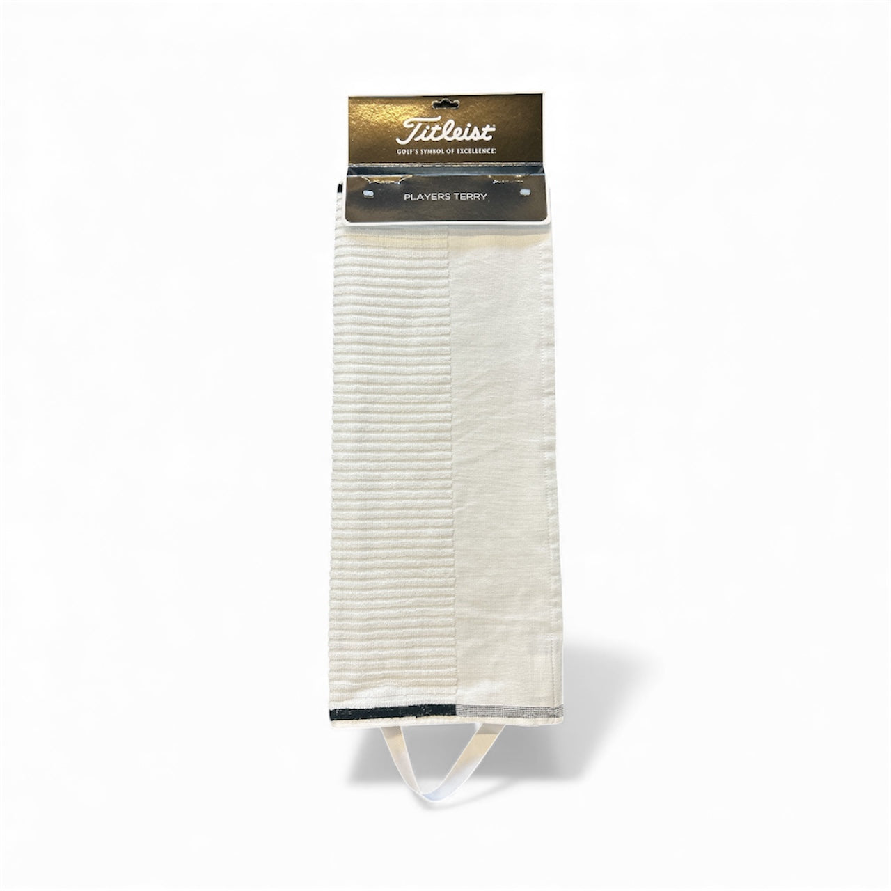 TITLEIST PLAYERS TERRY GOLF TOWEL (White)