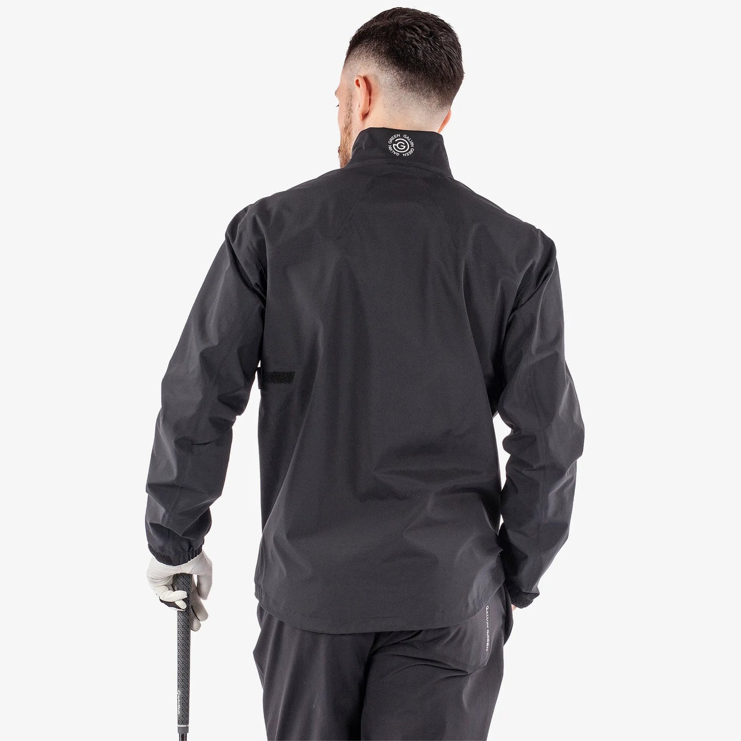 GALVIN GREEN ARMSTRONG WATERPROOF JACKET (BLACK/SHARKSKIN) (XXL Only)