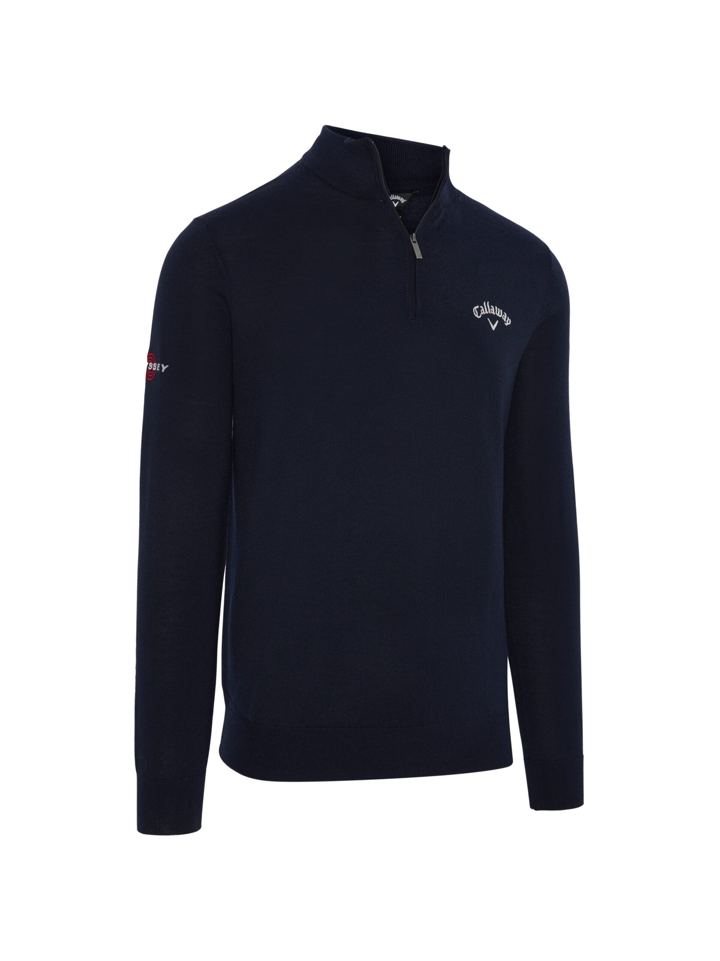 CALLAWAY 1/4 BLENDED MERINO ODYSSEY SWEATER (Black)