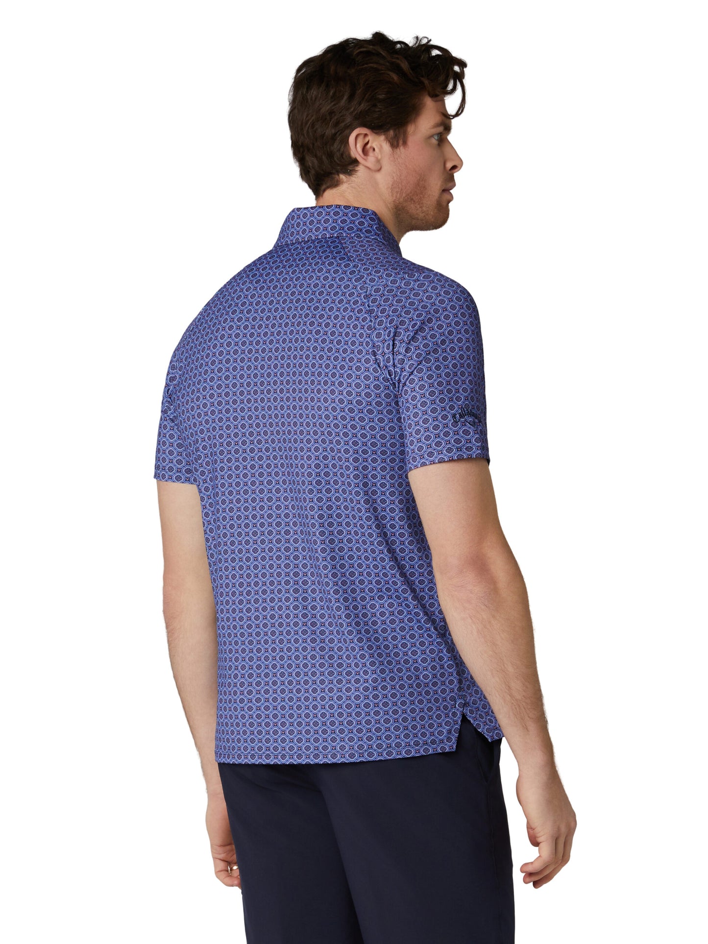 CALLAWAY OPTI-DRI PREMIUM GOLF CLUB PRINT POLO