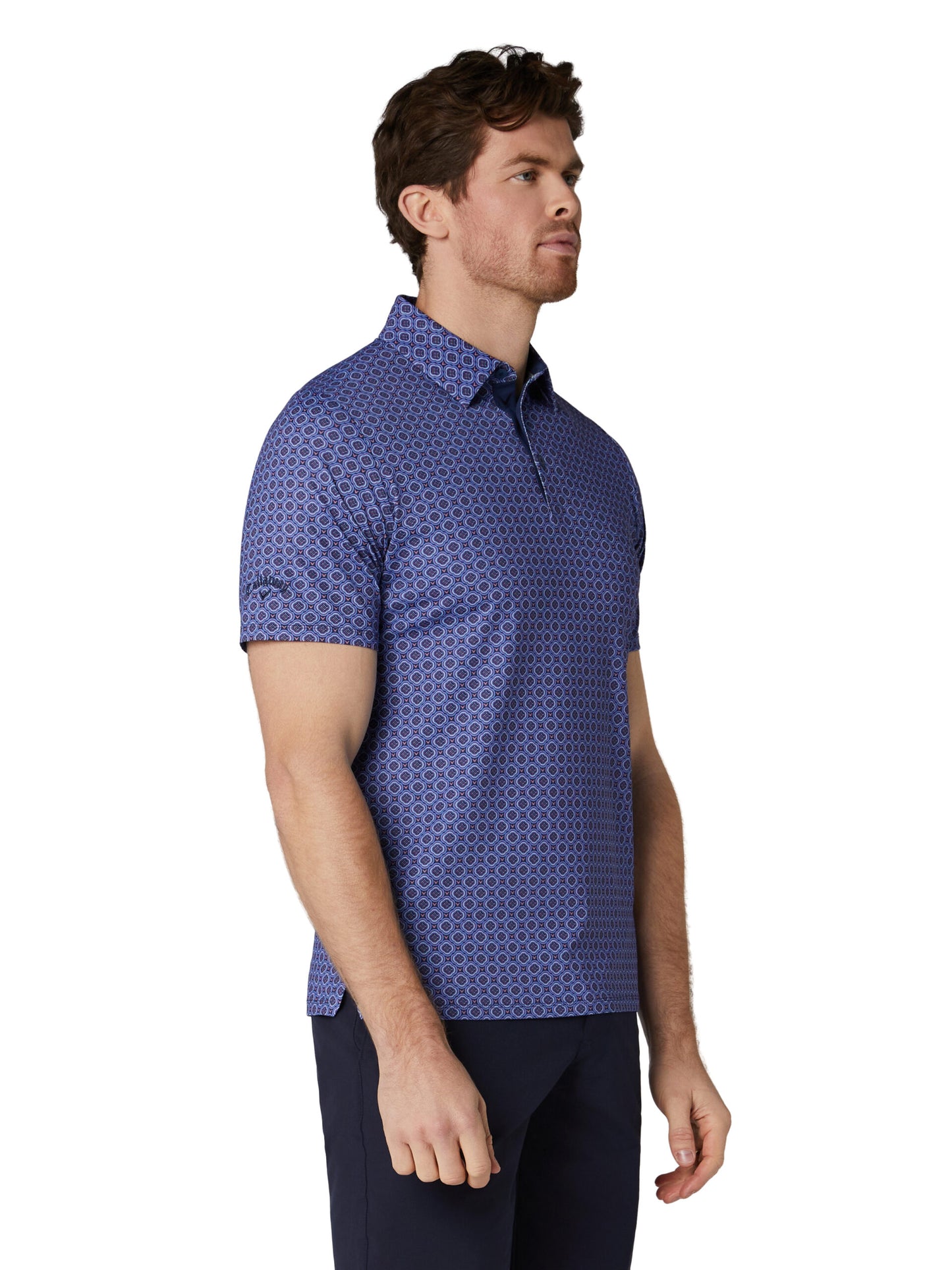 CALLAWAY OPTI-DRI PREMIUM GOLF CLUB PRINT POLO