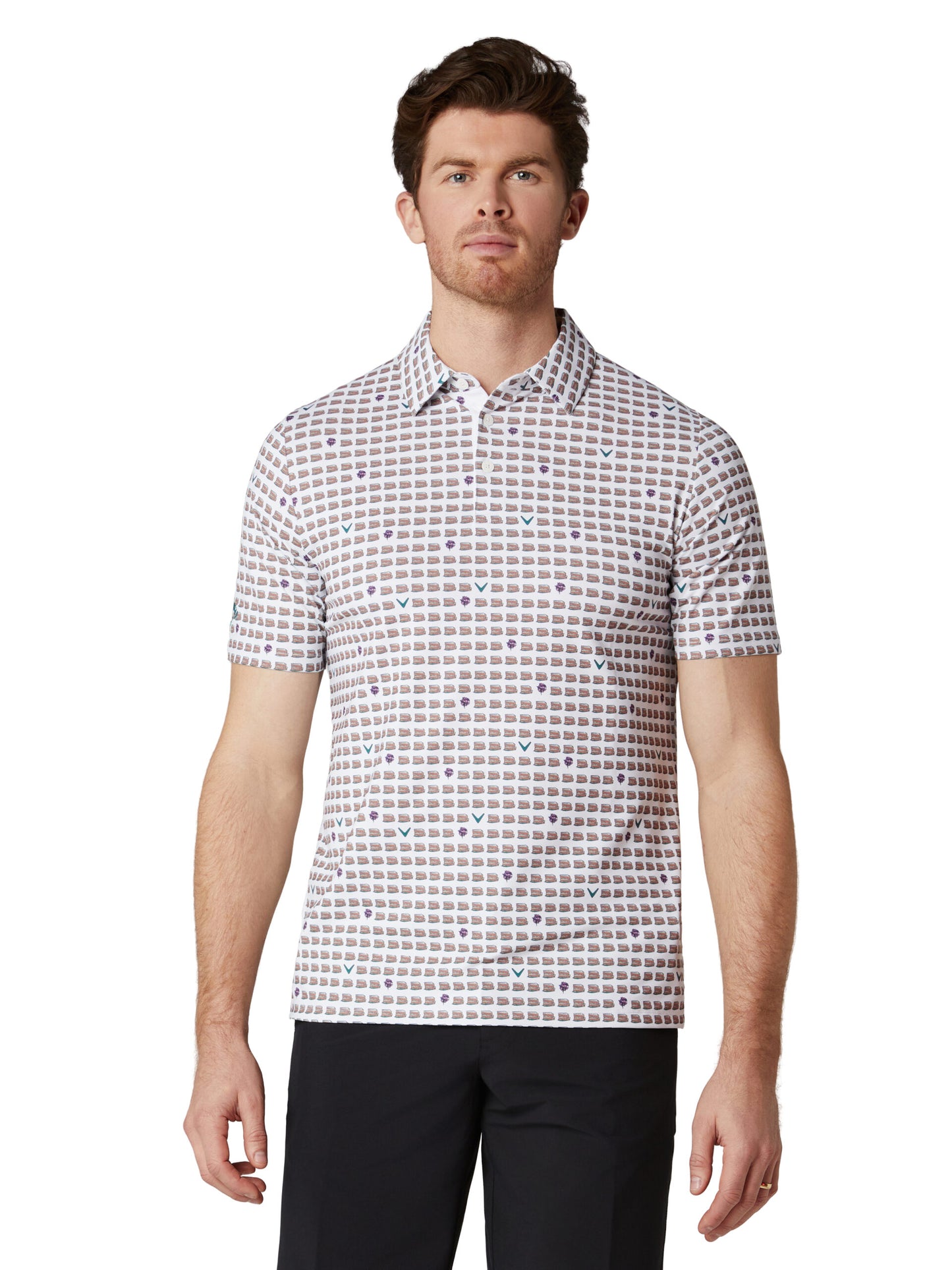 CALLAWAY OPTI-DRI PREMIUM ONE PIMENTO, TWO PIMENTO POLO