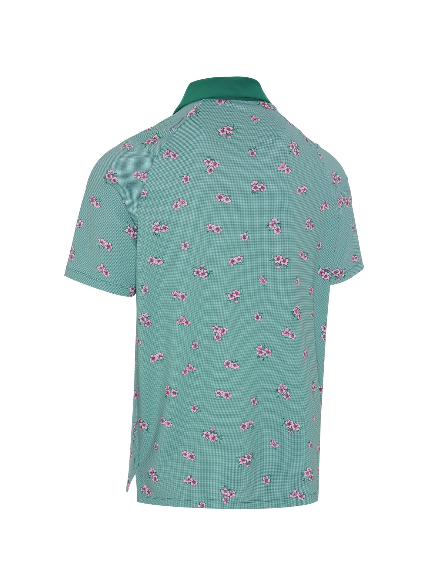 CALLAWAY OPTI-DRI PREMIUM AZALEA GINGHAM PRINT POLO