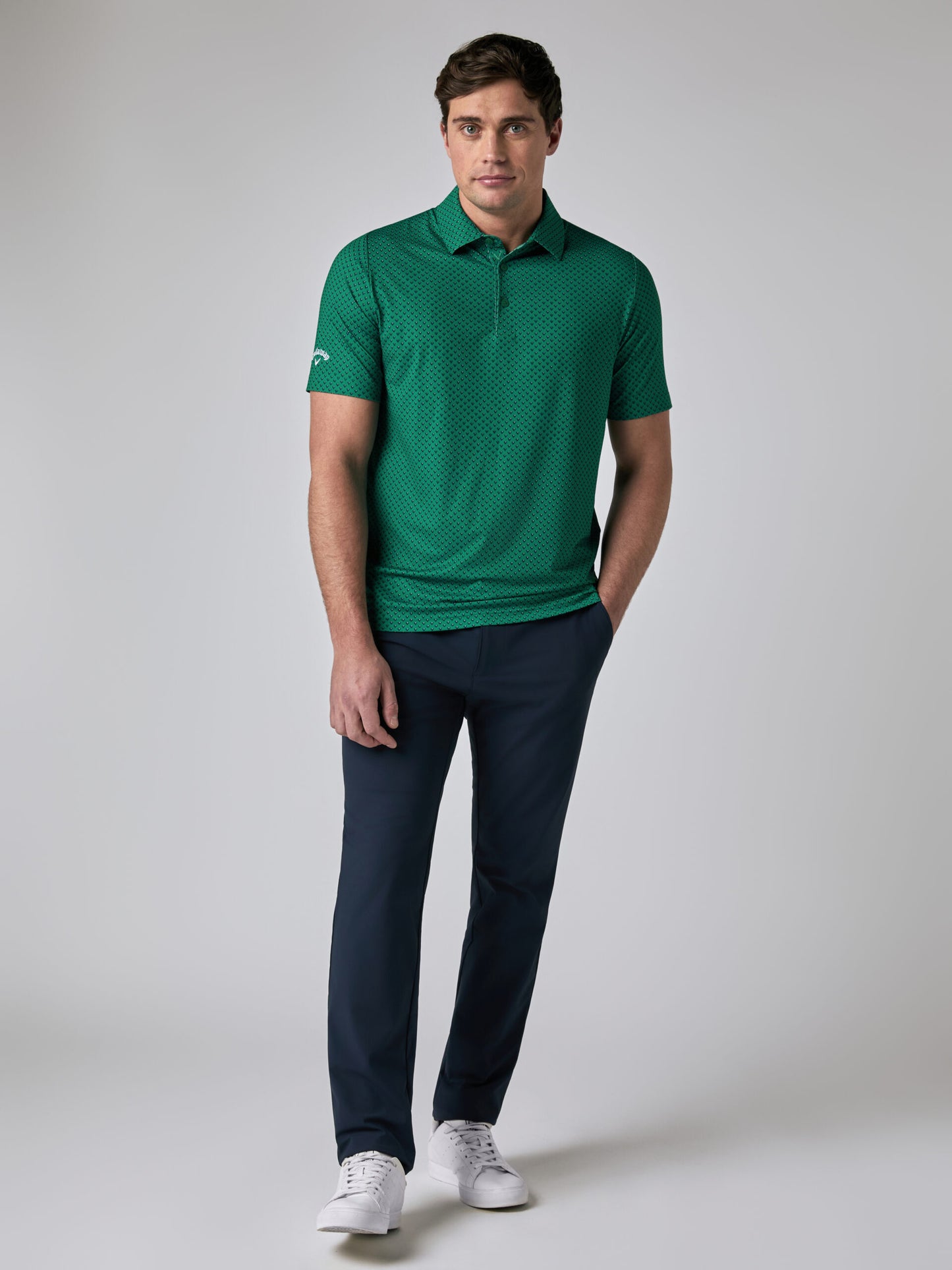 CALLAWAY OPTI-DRI PREMIUM TM GOLF POLO