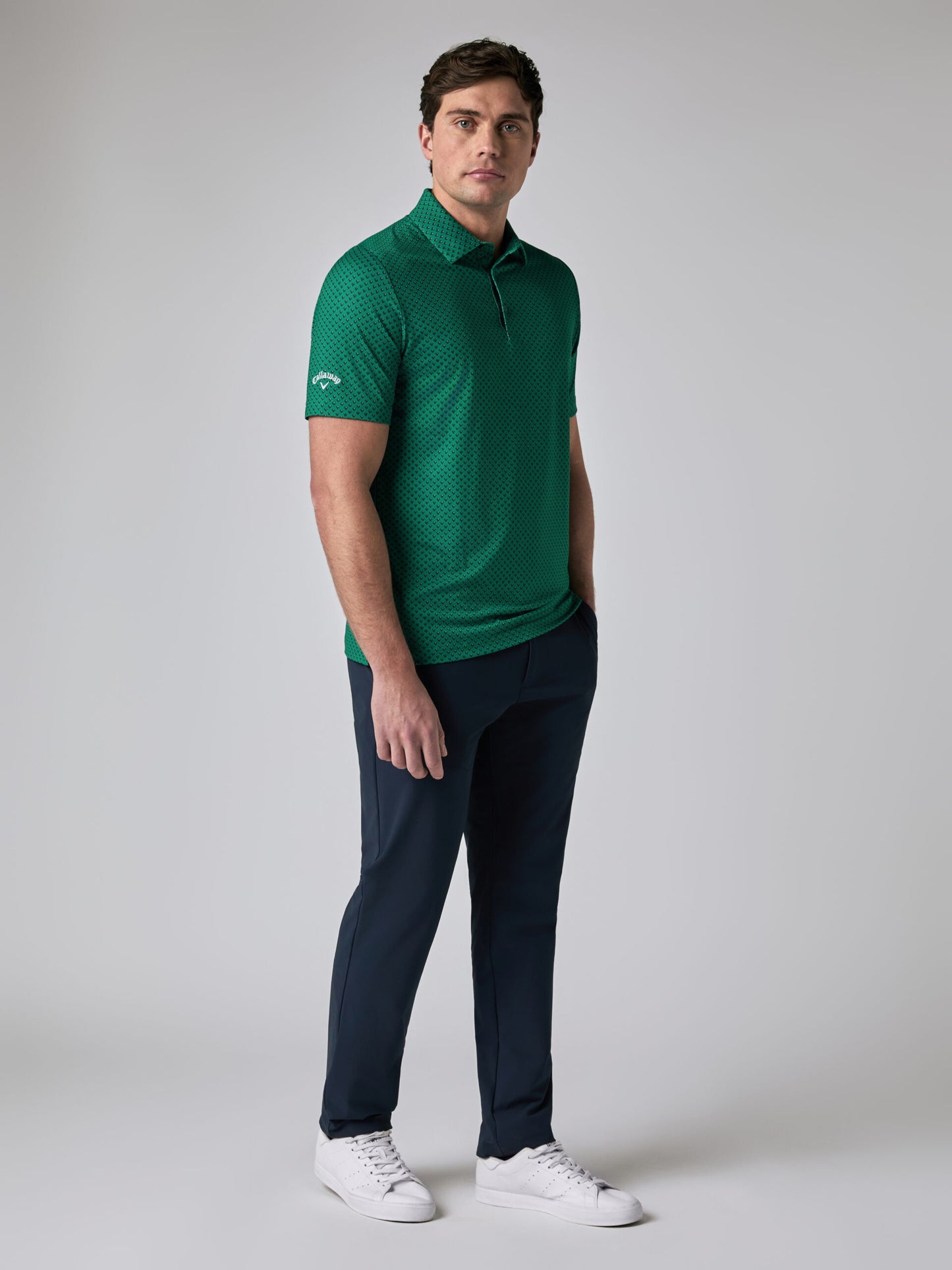 CALLAWAY OPTI-DRI PREMIUM TM GOLF POLO