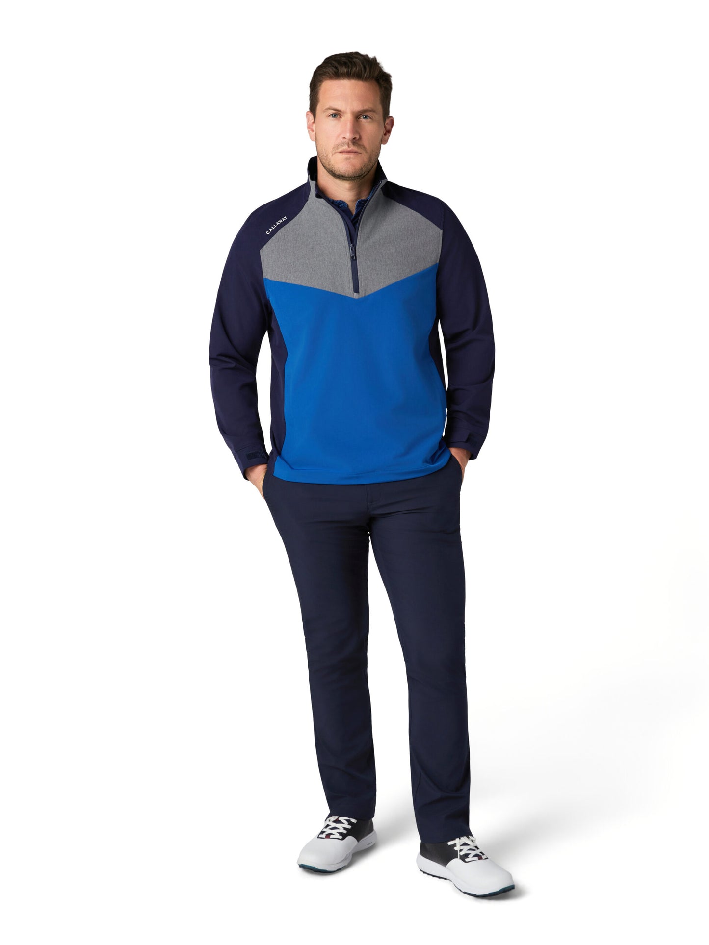 CALLAWAY PREMIUM 1/2 Zip Wind Jacket