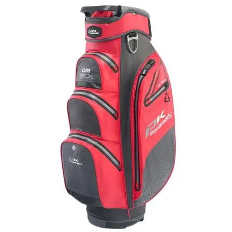 POWAKADDY Dri Tech Cart Bag (Red/Black)