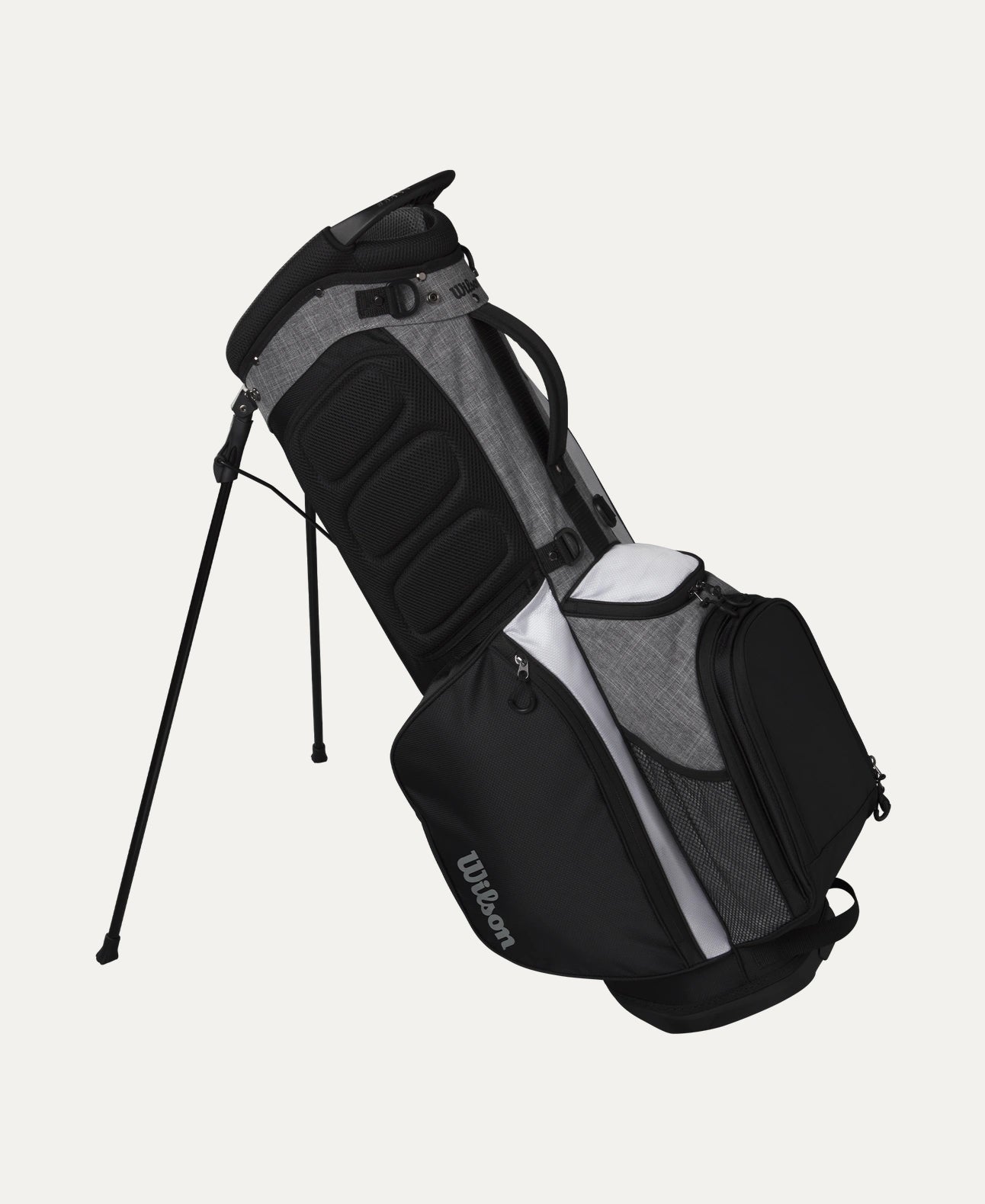 Wilson Staff Feather Stand Bag (Black/Grey/Lime)