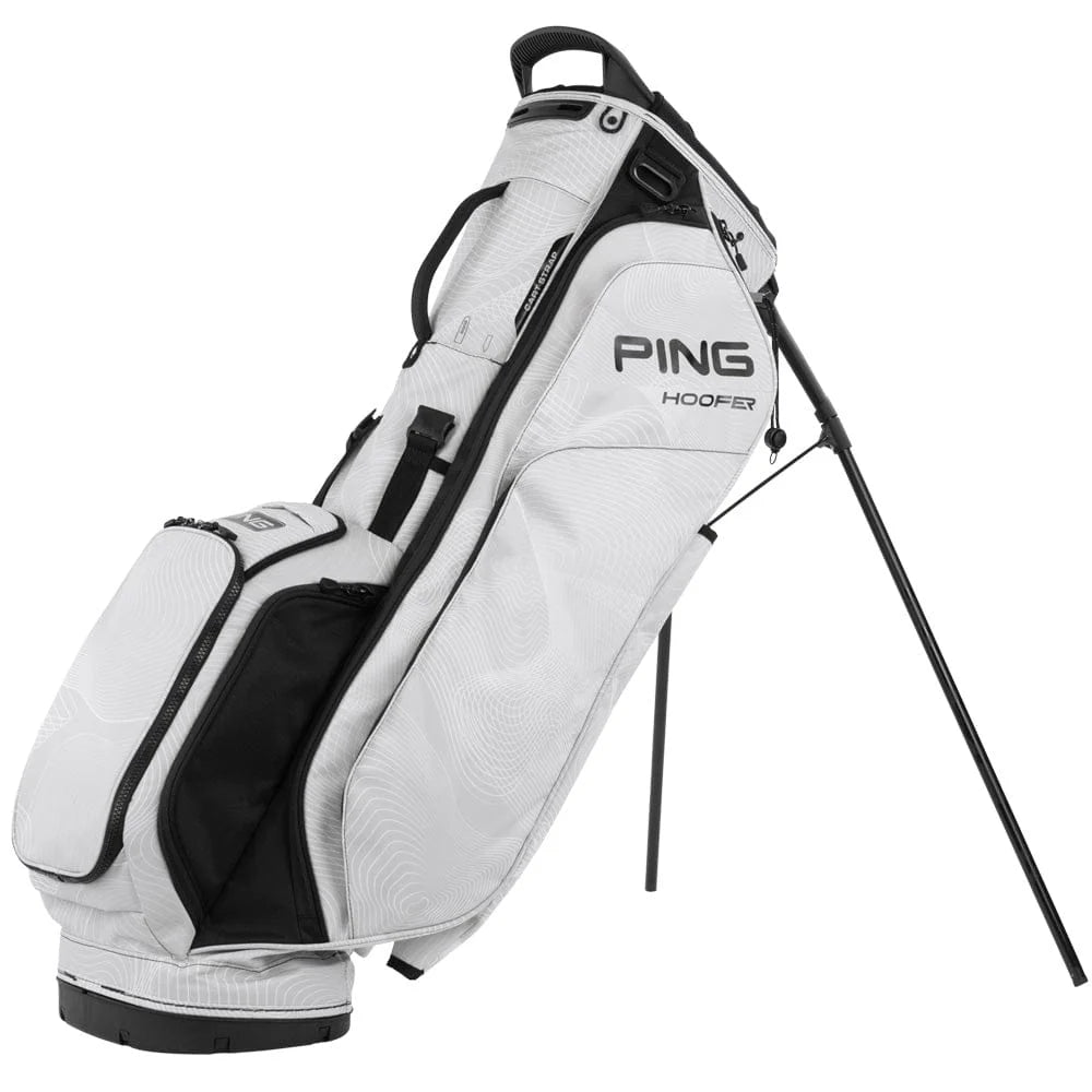 Ping Hoofer Stand Bag (White Contour)