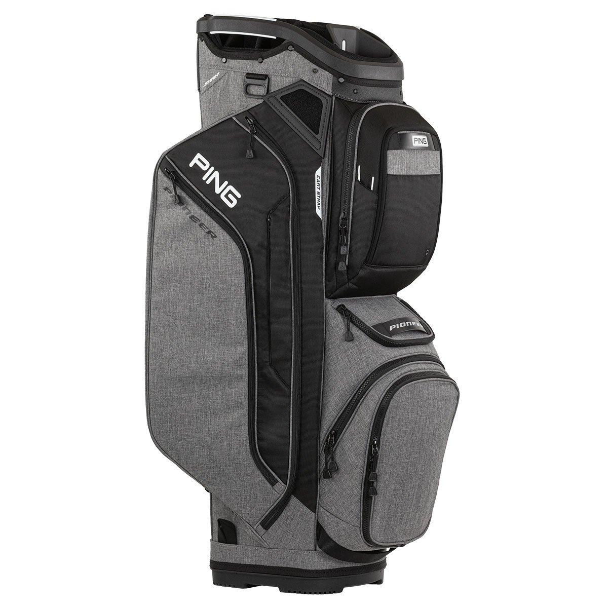 Ping Pioneer 244 Cart Bag (Grey/Black)