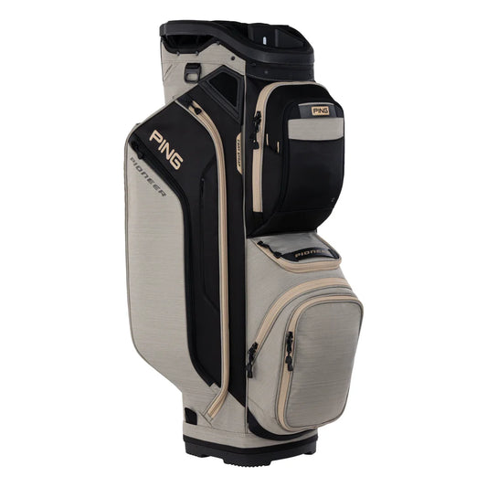 Ping Pioneer 244 Cart Bag (Heather Sand/Black)