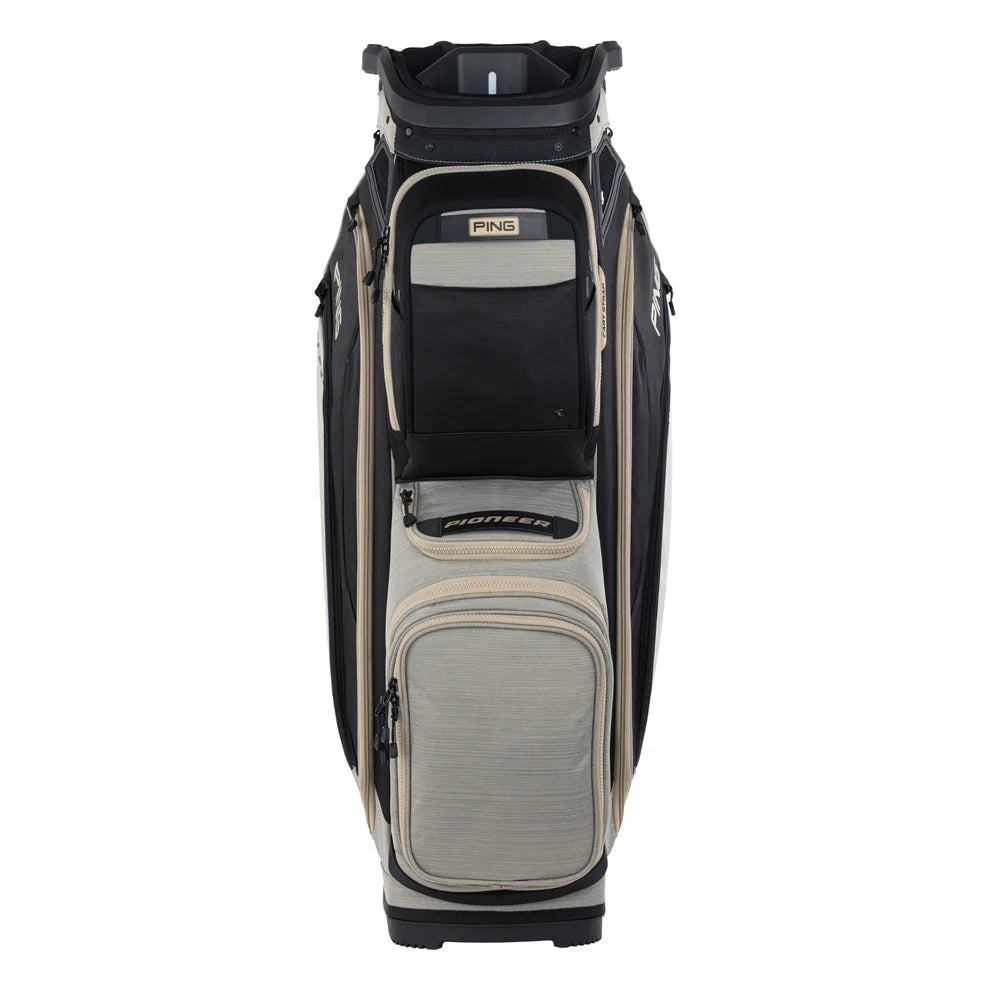 Ping Pioneer 244 Cart Bag (Heather Sand/Black)